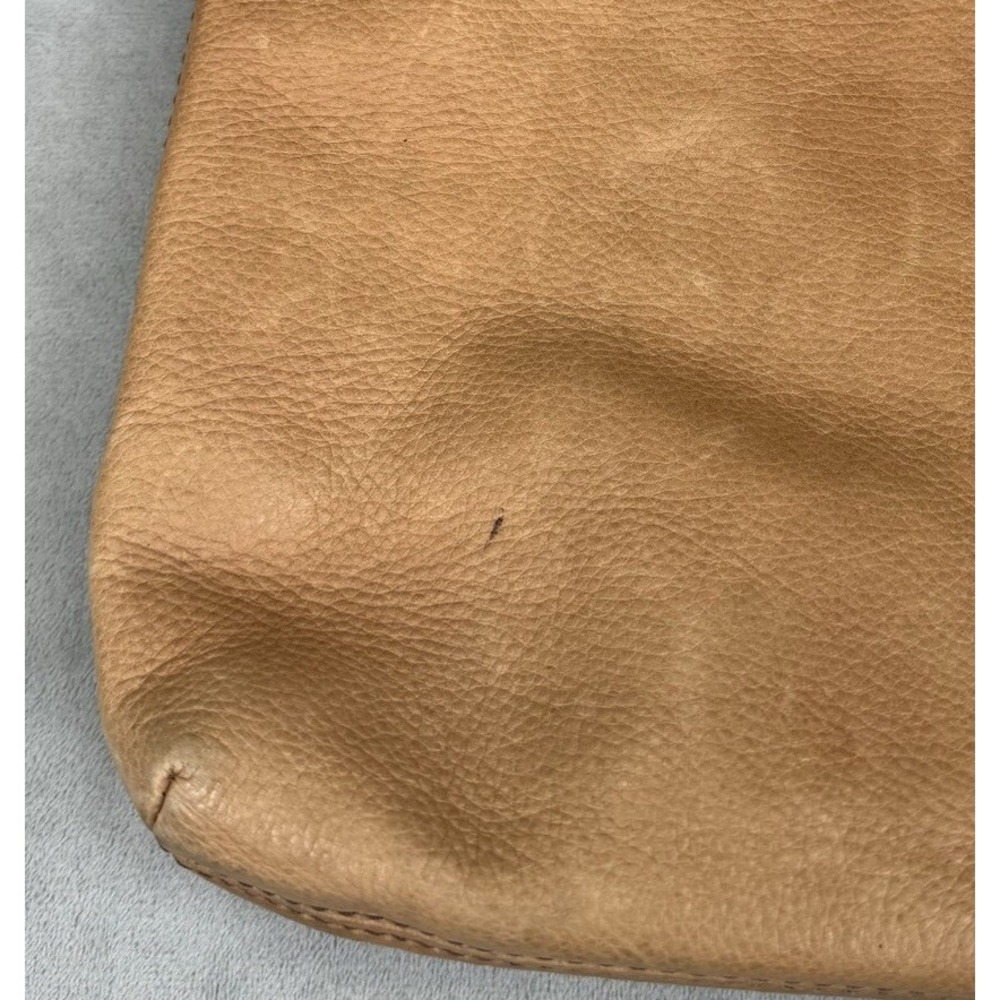 Vintage Fossil Explorer  Brown Pebbled soft Leather Shoulder Bag *NO STRAP* - Picture 11 of 14